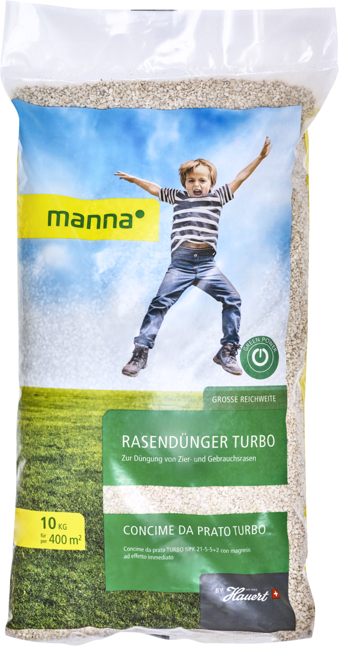 MANNA Rasendnger Turbo, 10 kg | Oleandershop