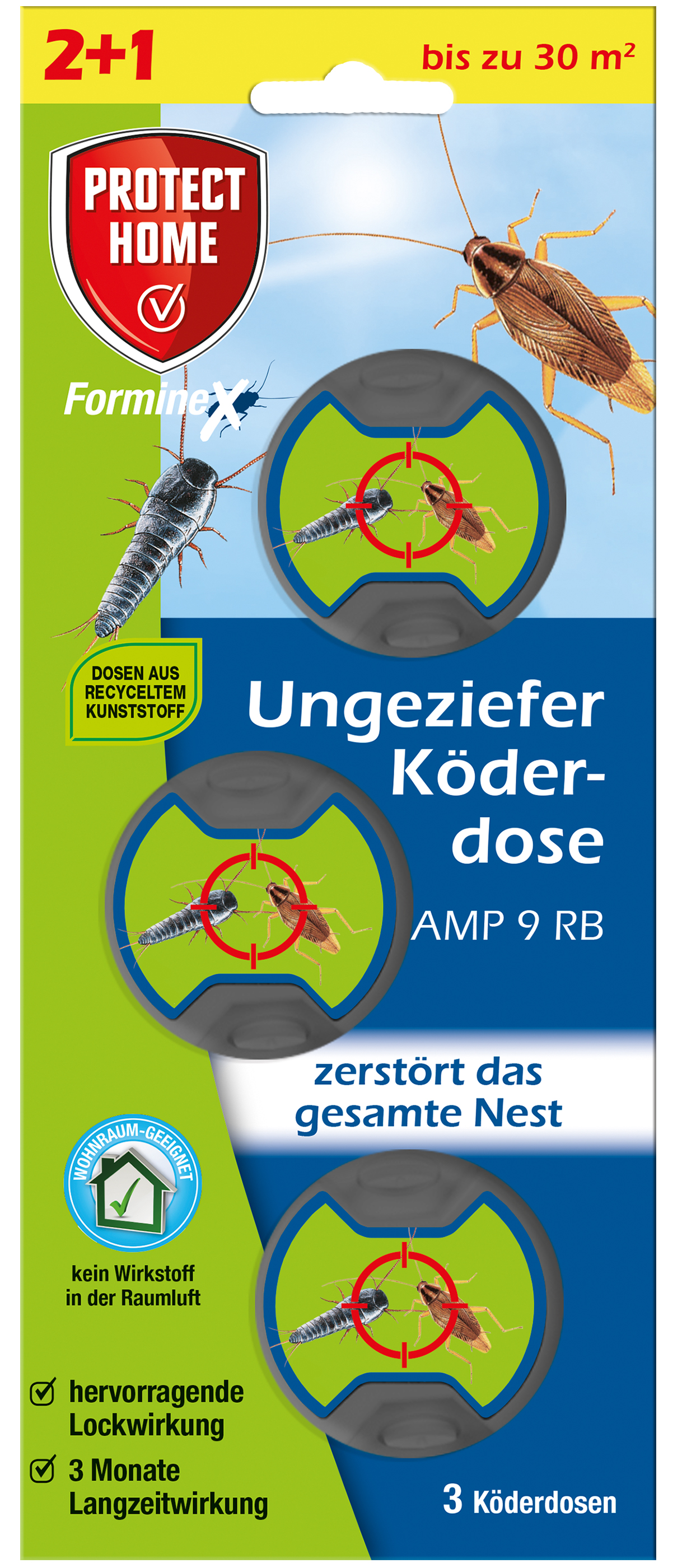 PROTECT HOME Forminex Ungeziefer Kderdose, 3 Stck | Oleandershop