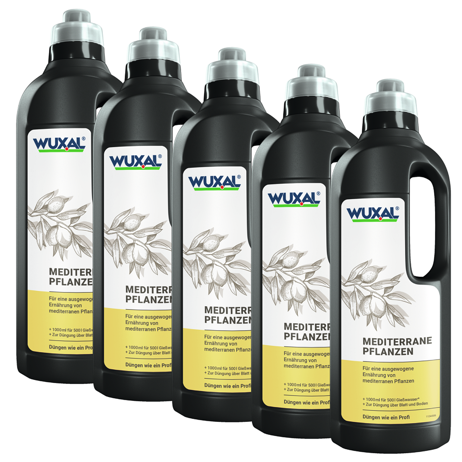 Sparset: 5 x WUXAL Mediterrane Pflanzen, 1 Liter | Oleandershop