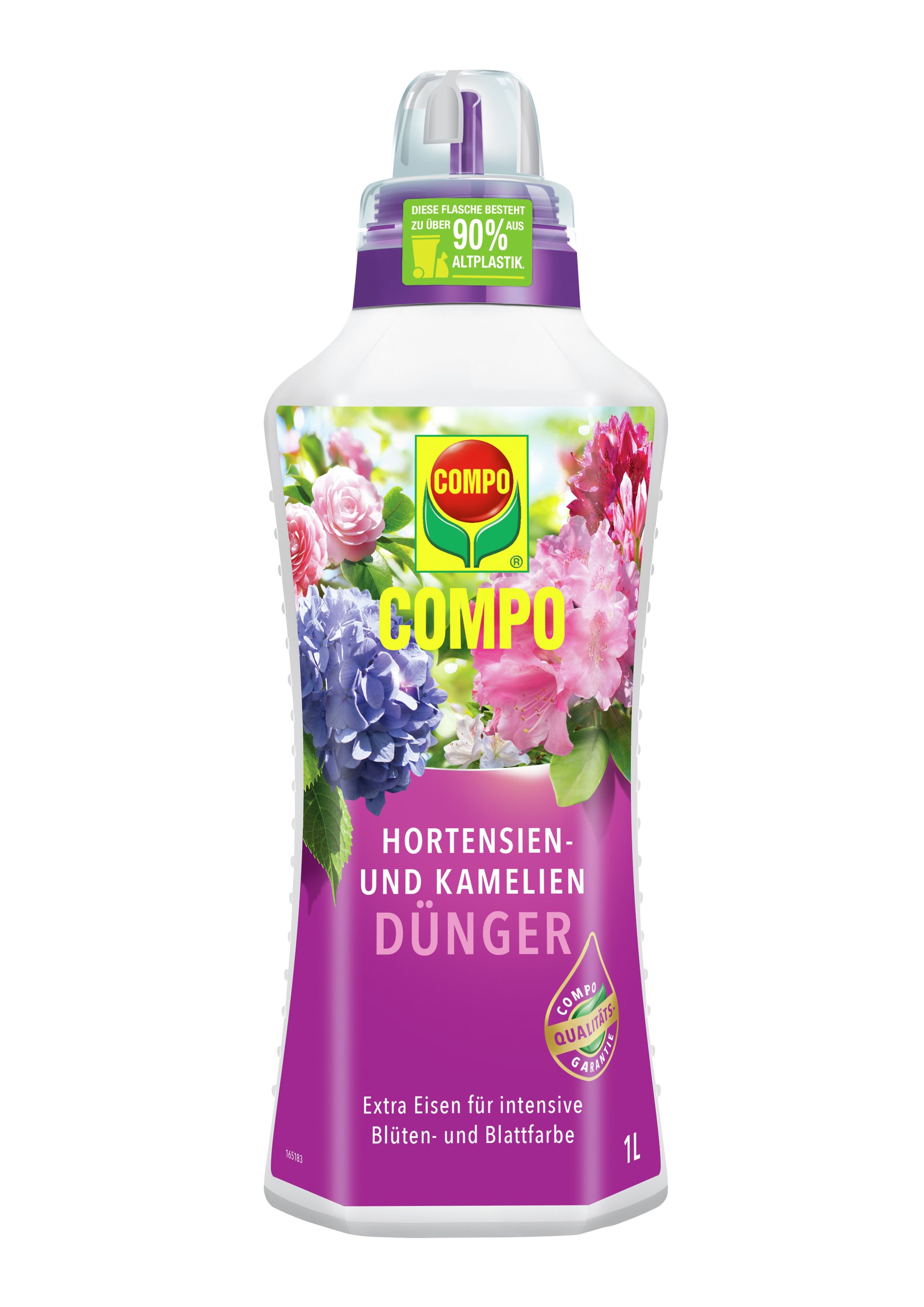 COMPO Hortensien- und Kameliendnger, 1 Liter | Oleandershop