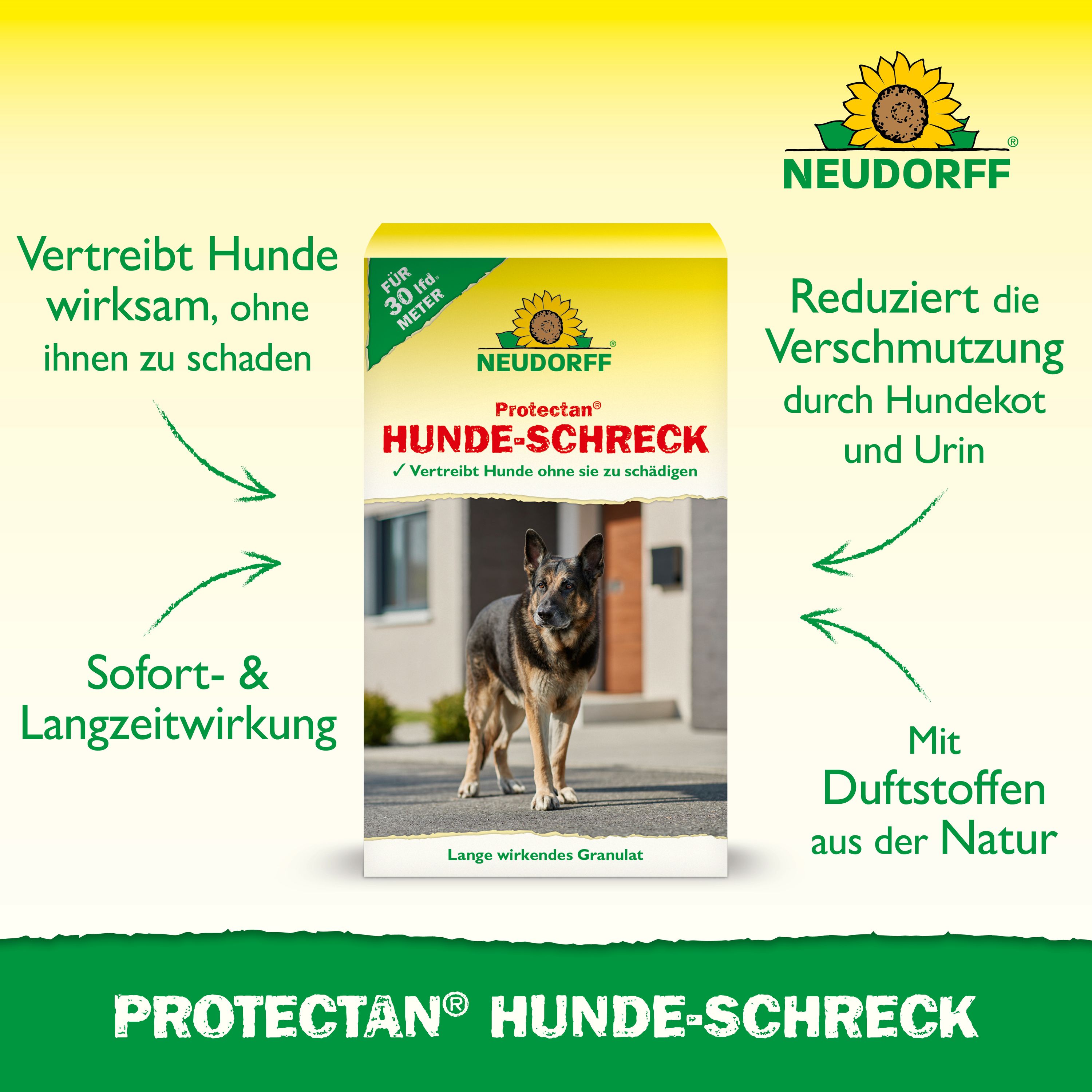 NEUDORFF Protectan Hunde-Schreck, 300 g | Oleandershop