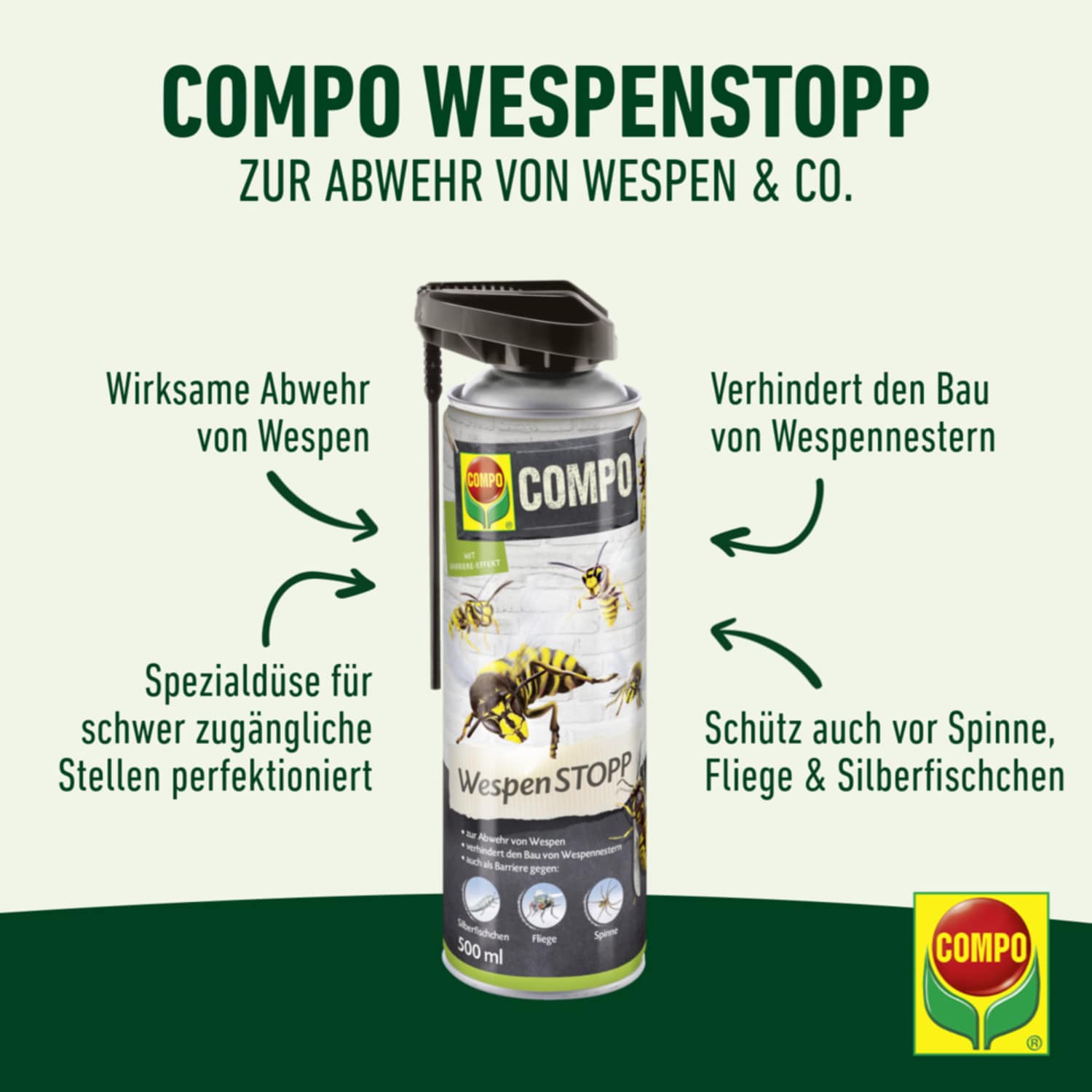 COMPO WespenSTOPP, 500 ml | Oleandershop