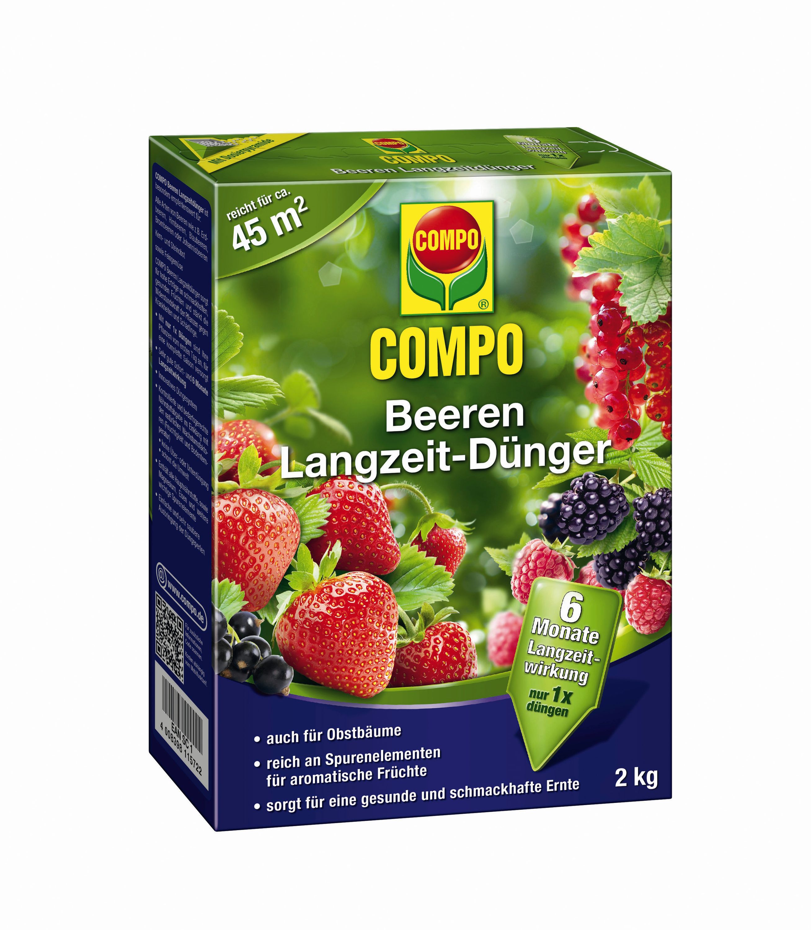 COMPO Beeren Langzeit-Dnger, 2 kg | Oleandershop