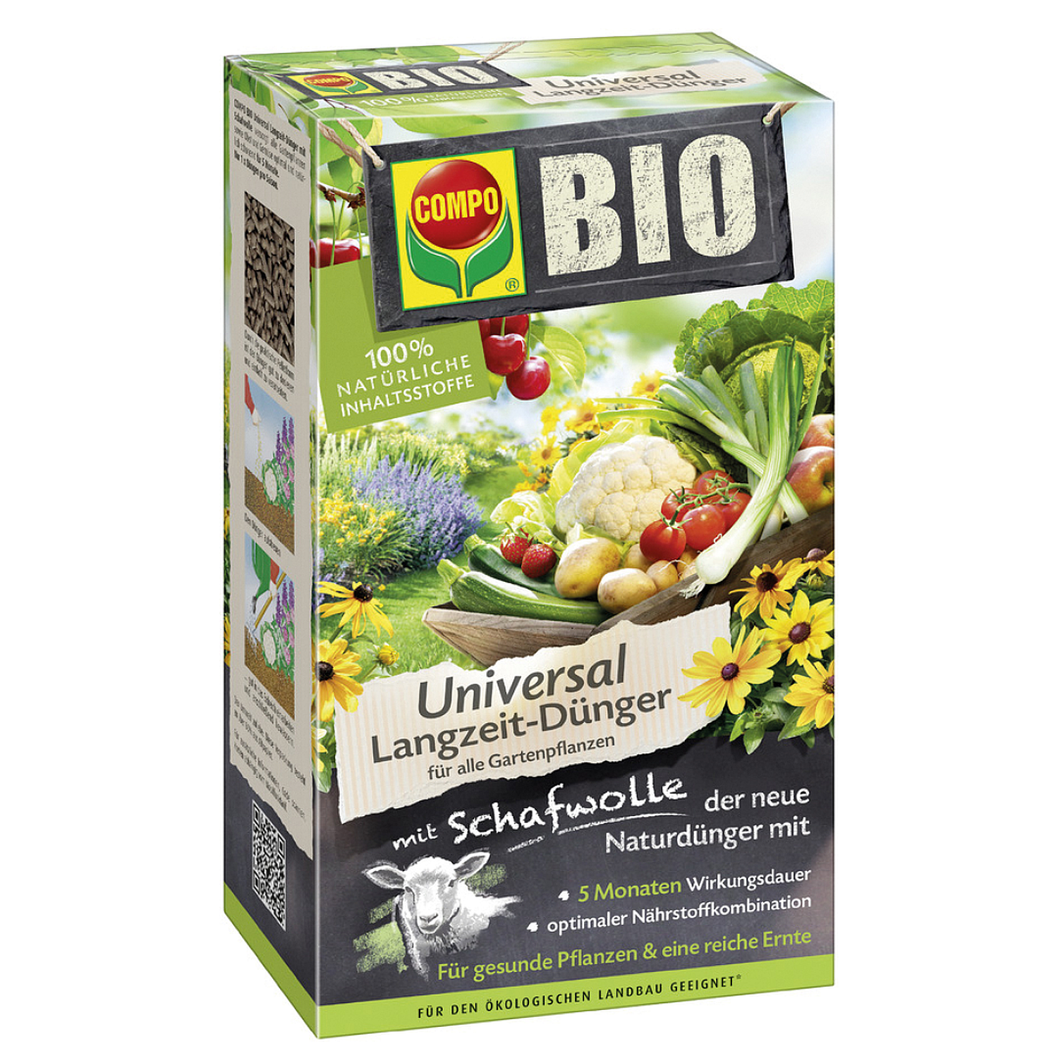 dünger für blühsträucher ROSENDÜNGER Beckmann im Garten – 1 KG Schachtel kaufen main image 0
