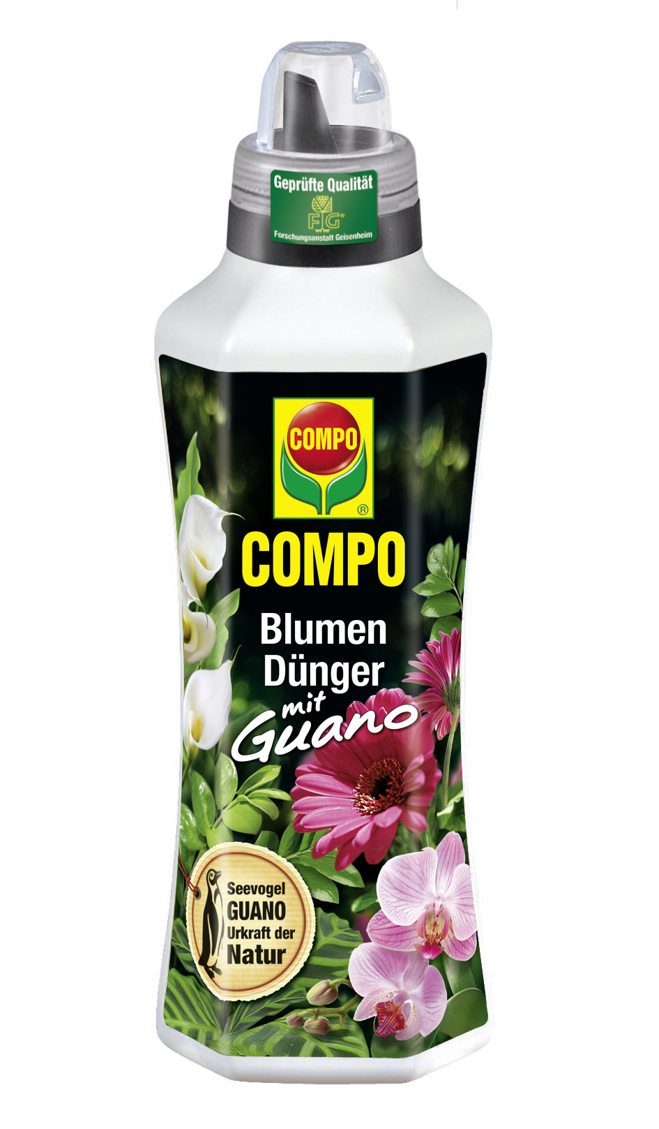 COMPO Blumendnger mit Guano, 1 Liter | Oleandershop