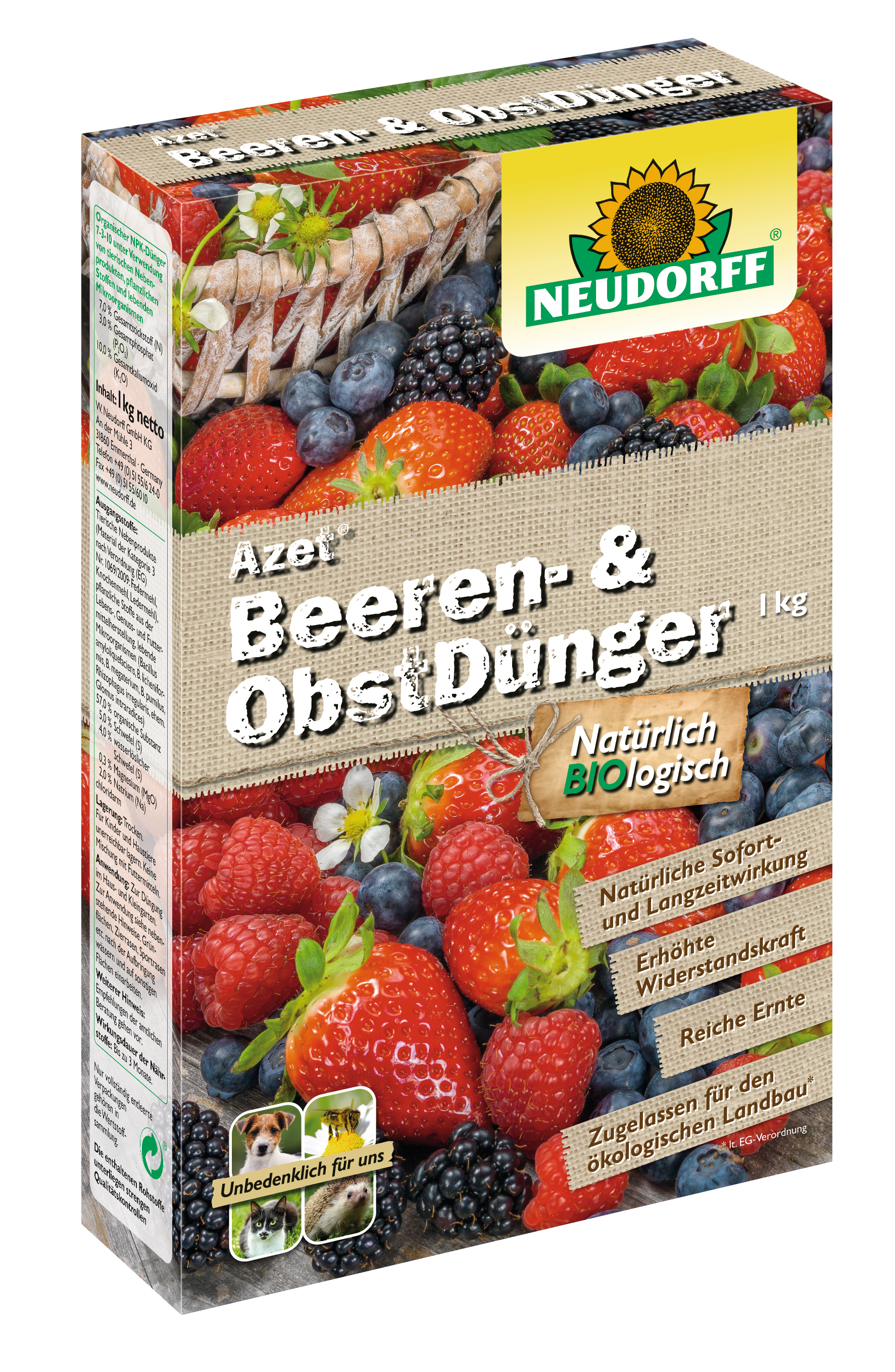 NEUDORFF Azet Beeren- und ObstDnger, 1 kg | Oleandershop