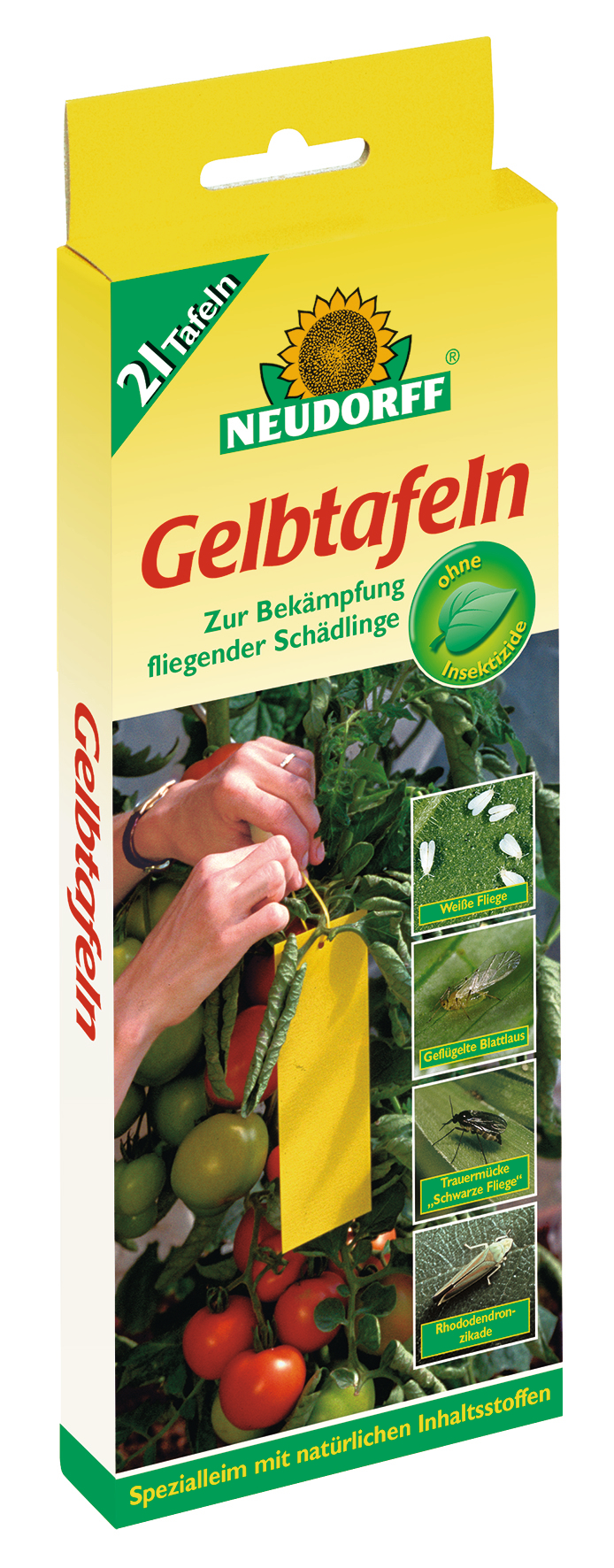 NEUDORFF Gelbtafeln (kleinformatig), 21 Stck | Oleandershop