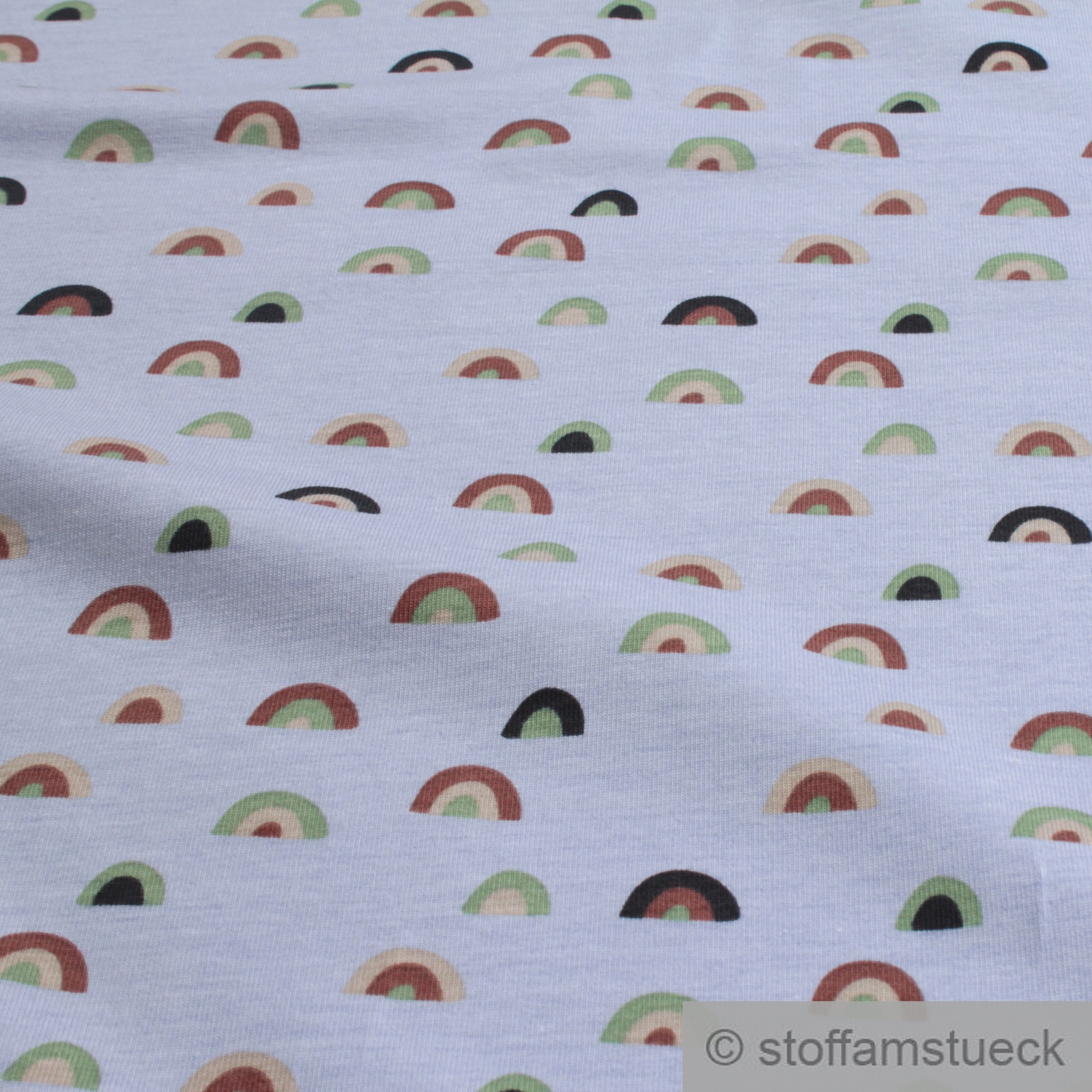 Baumwolle Regenbogen Stoff Baumwollstoff Mit Regenbogen Stoffpaket