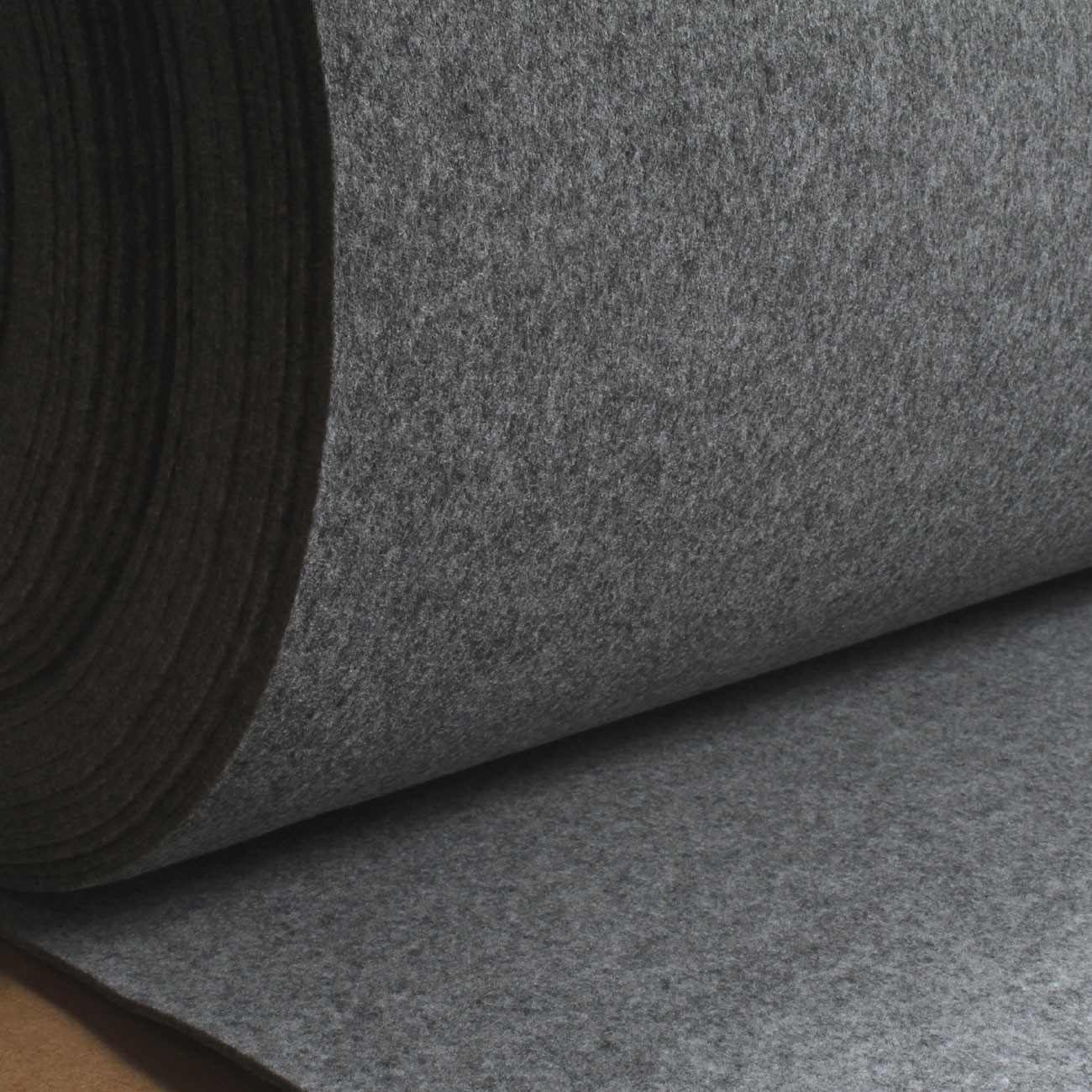 Filz 1mm Filzstoff Bastel Filz 0,50m 100cm Breit Bastelfilz Stickfilz hellgrau
