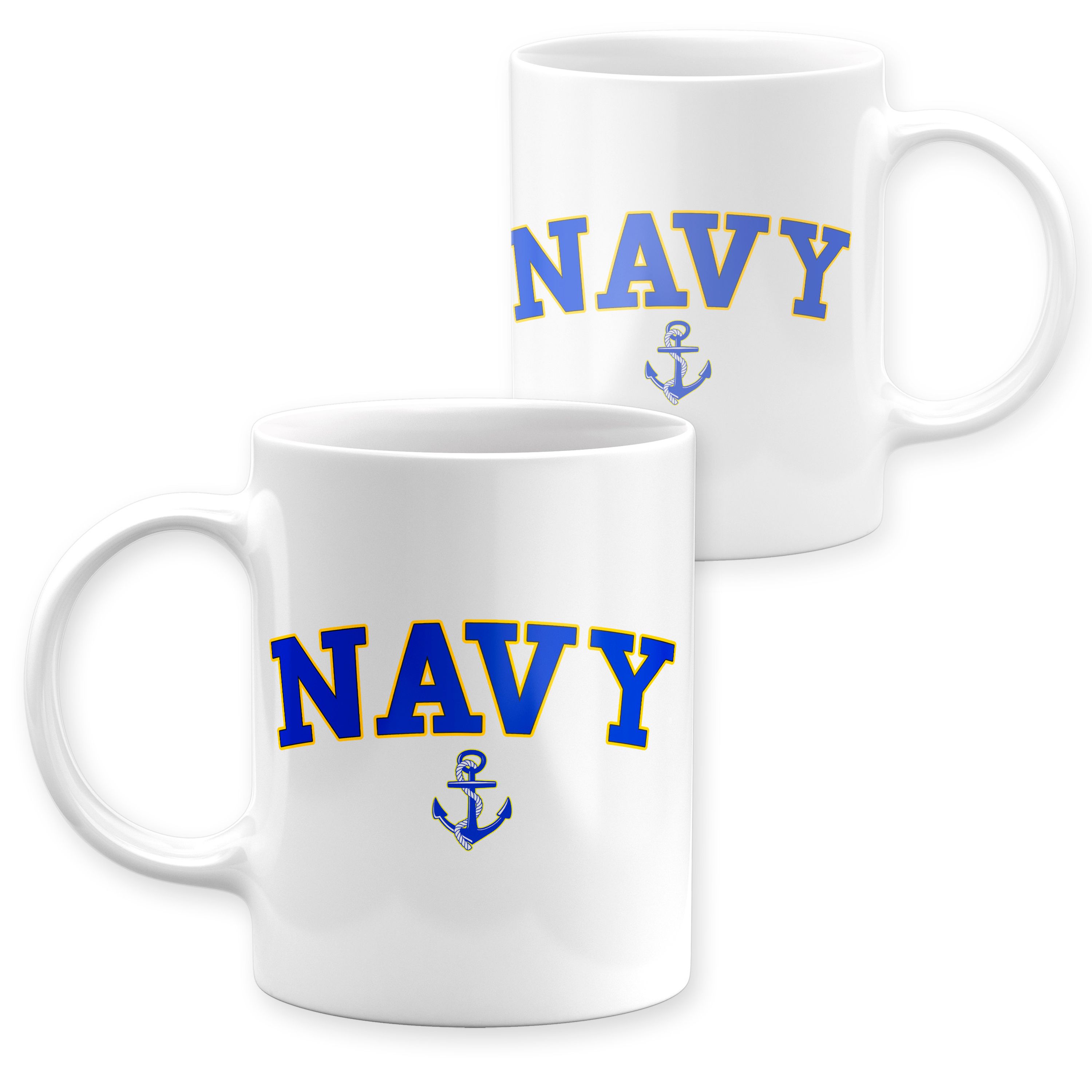 Becher Kaffee Tasse US Navy Marines Seal Military HECTOROS Textil