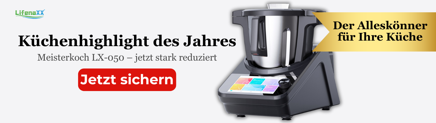 Küchenhighlight des Jahres – LIFENAXX Meisterkoch LX-050