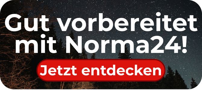 gut vorbereitet mit Norma24!