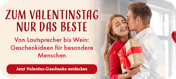 Valentins-Geschenke entdecken