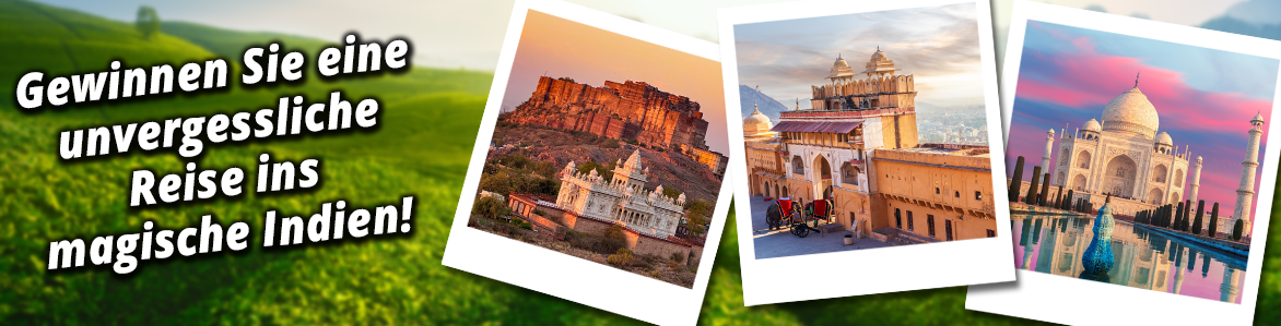 Gewinnspiel Indien