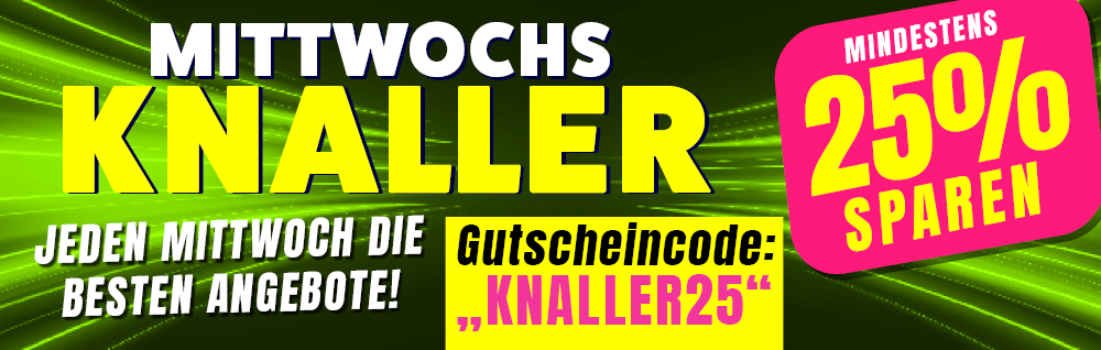 Mittwochsknaller 25% sparen