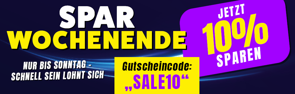 Sparwochenende 10 % sparen