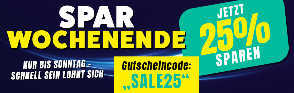 Sparwochenende 25% sparen