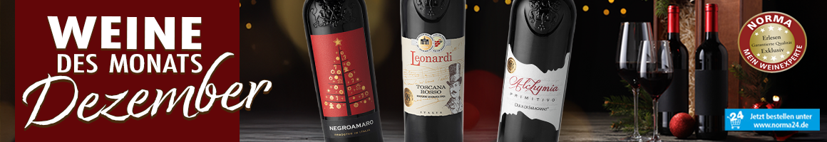 Weine des Monats Dezember