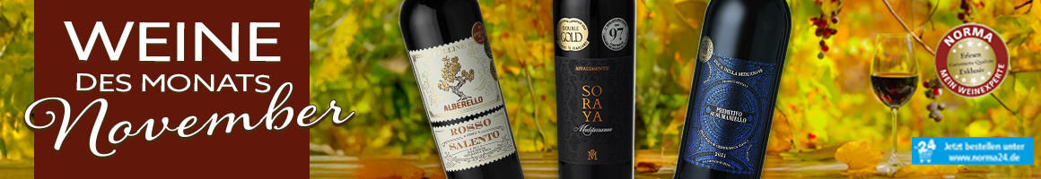 Weine des Monats November