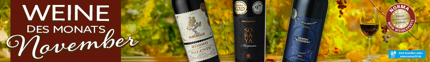 Weine des Monats November