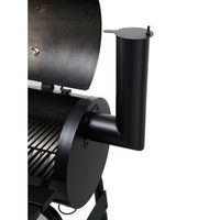 Holzkohlengrill Wichita, mit seitlicher Brennkammer