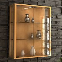 Sammelvitrine Udina mit Beleuchtung Buche
