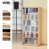 CD/DVD Regal Vetro - weiß