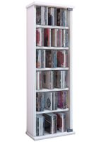 CD/DVD Regal Vetro - weiß