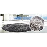 Diamond 700 Grau / Weiß 160 cm x 160 cm (rund)