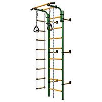 Christopeit Hercules 1W Indoor Spiel- und Klettergerüst mit Wandmontage in Grün, EG-KSK-001G