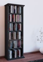 CD/DVD Regal Vetro - schwarz