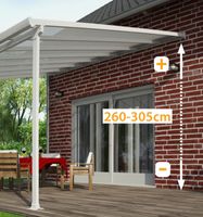 Terrassenüberdachung "FERIA" 3x3 weiß