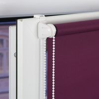 Bella Casa Klemmfix-Rollo, ca. 150 x 45 cm, brombeere