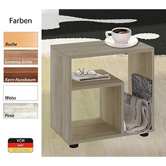 Beistelltisch / Couchtisch Zeito, weiß