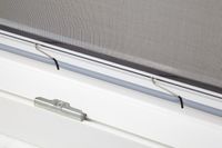 Aluminium Fliegengitterbausatz für Fenster SLIM, 130x150cm Anthrazit