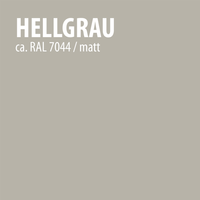 2in1 Express Deckfarbe 2,5 L hellgrau
