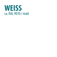 2in1 Express Deckfarbe 2,5 L weiß