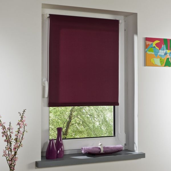 Bella Casa Klemmfix-Rollo, ca.150x60cm, Fuchsia