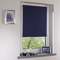 Bella Casa Klemmfix-Rollo, ca.150x45 cm, Blau
