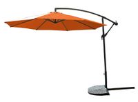 Aluminium-Ampelschirm, Ø ca. 3 m – Terrakotta