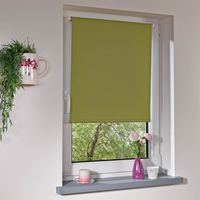 Bella Casa Klemmfix-Rollo, ca.150x75cm, Grün