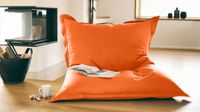 Outdoorfähiger Riesensitzsack ca. 140 x 180 cm, Farbe orange