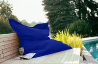 Outdoorfähiger Riesensitzsack ca. 140 x 180 cm, Farbe royalblau