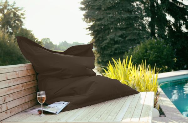 Outdoorfähiger Riesensitzsack ca. 140 x 180 cm, Farbe khaki