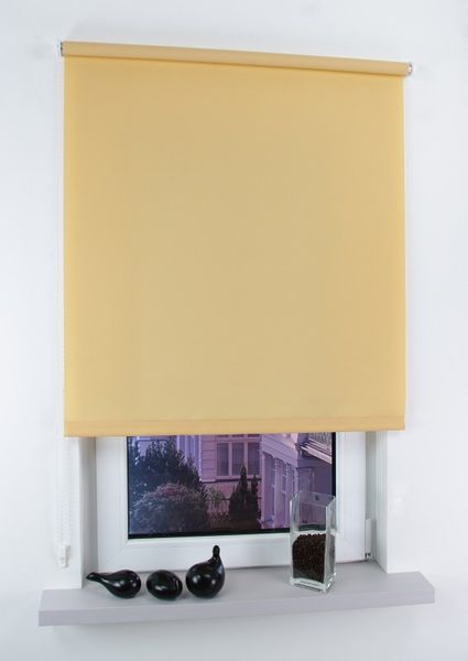 Bella Casa Seitenzugrollo Easy, apricot, 180 x 62 cm