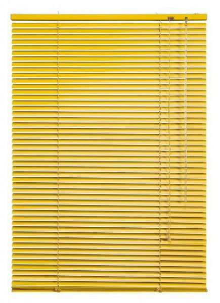 Bella Casa Aluminium-Jalousie, gelb, 220 x 60 cm