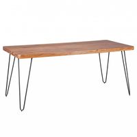 Massivholz Akazie Esstisch 180 x 80 x 76 cm Küchentisch Massiv