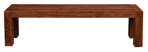 Massivholz Esszimmer Sitzbank Bank 160 x 35 cm Sheesham Holz