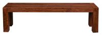 Massivholz Esszimmer Sitzbank Bank 160 x 35 cm Sheesham Holz