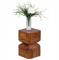 Massivholz Sheesham Beistelltisch 30 x 30 cm Wohnzimmertisch